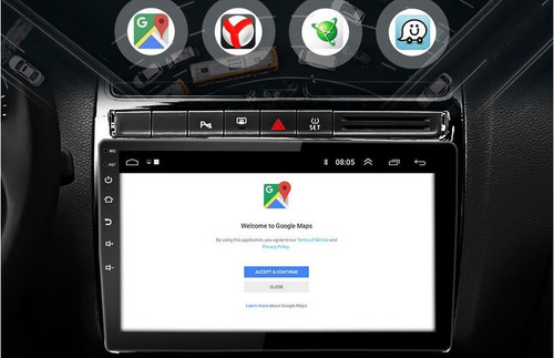 Auto Estereo Pantalla Carplay 10 Pulgadas Android Con Bt Gps