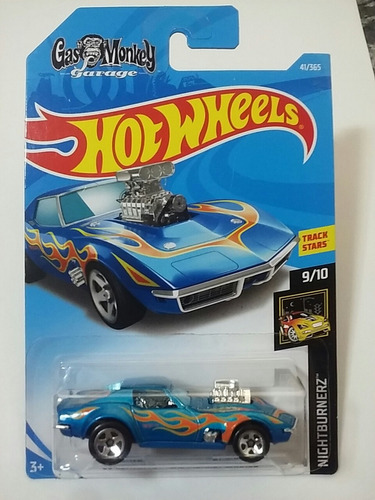 Hot Wheels 2018 68 Corvette Gas Monkey Garage - Gianmm