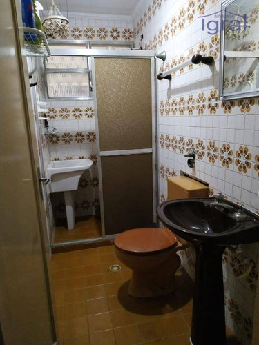 Imagem 10 de 13 de Apartamento Com 1 Dormitório À Venda, 44 M² Por R$ 165.000,00 - Itararé - São Vicente/sp - Ap1317
