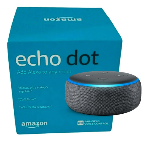 Amazon Echo Dot 3a Gen Alexa 100% Parlante Español Asistente