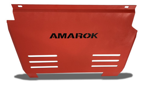 Imagem 5 de 6 de Protetor De Motor Volkswagen Amarok Vermelho 2019