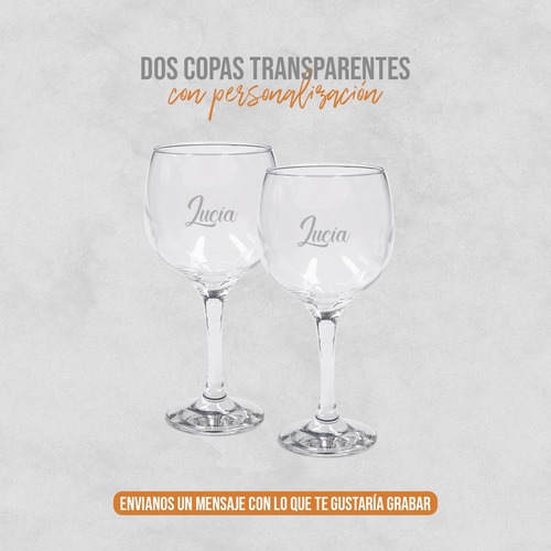 Experiencia Box Gin Aconcagua Metal + 2 Copas Grabadas
