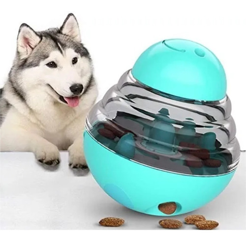 Juguete Interactivo Dispensadora Alimento Para Perro Y Gato