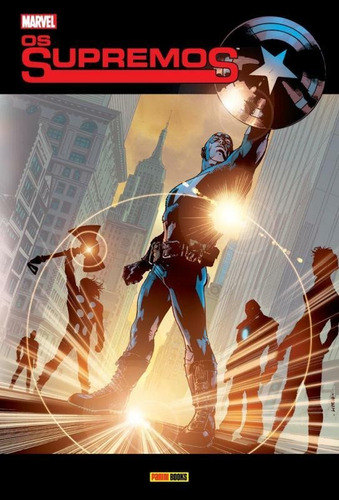 Hq Os Supremos - Volume 1, De Mark Millar - Edição Panini Em Capa Dura