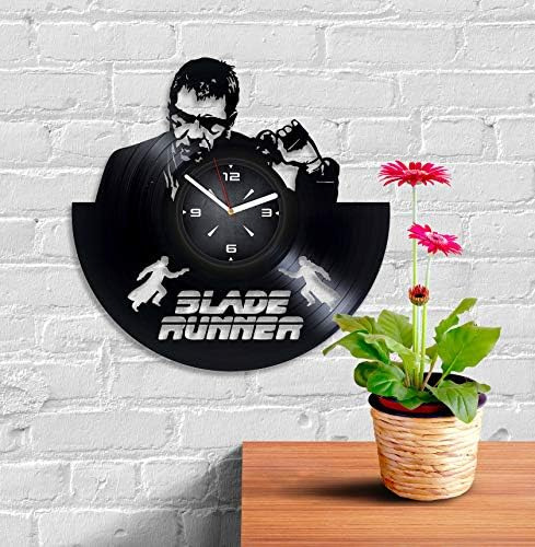 Reloj De Pared Con Disco De Vinilo Blade Runner 2049. Decora