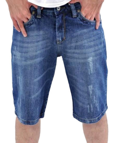 Kit 5 Bermuda Jeans Masculinas Da Moda Promoção Atacado
