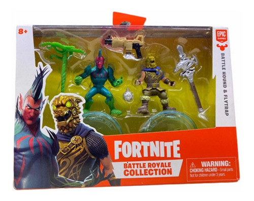 Fortnite Battle Royal Figuras Bttle Hound & Flytrap