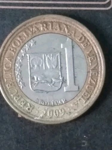 Monedas Bimetálica De 1 Bolivar 