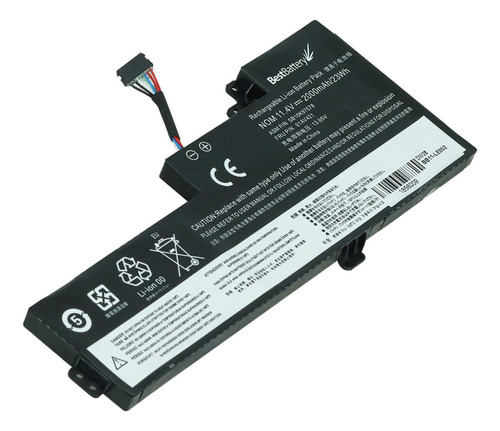 Bateria Interna Notebook Lenovo Thinkpad T470 T480 A485 A475 Bateria Preto