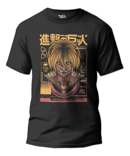 Polera Female Titan Shingeki No Kyojin Attack On Titan Anime