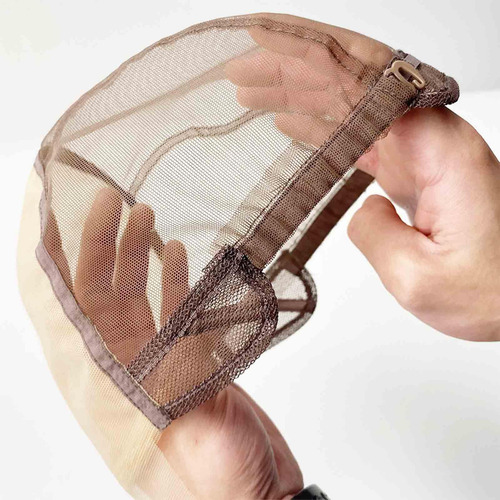 Sombrero De Malla Para Peluca, Gorro Elástico De Alta 56cm