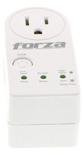 Protector De Voltaje Forza 120v Luz Led Indicador 