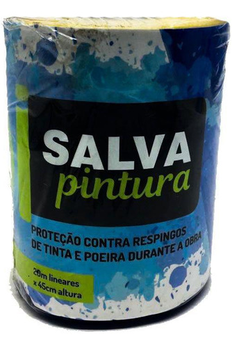 Protetor Salva Pintura 0,45 Cm X 20 Metros