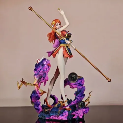 置物 naury Brinquedo Modelo De Pvc Nami Wano Country Figure De 30 Cm
