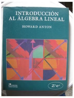 Introduccion Al Algebra Lineal