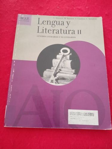 Lengua Y Literatura 2 Aique Polimodal