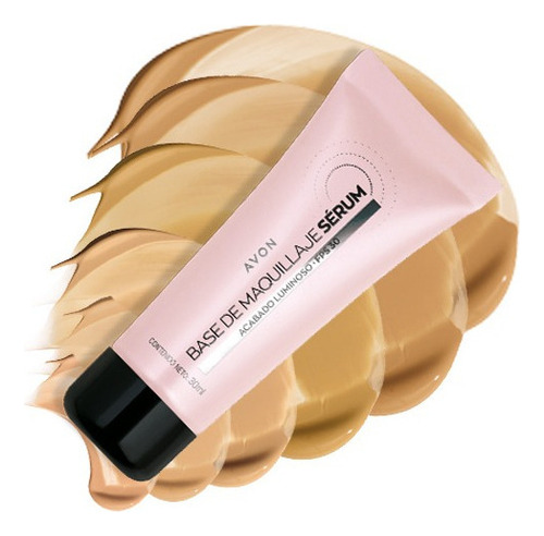 Base de maquillaje lĂquida Avon Base de Maquillaje Serum tono ivory - 30mL