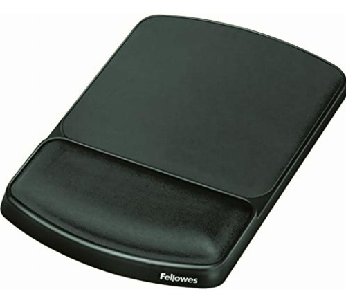 Fellowes Gel Wrist Rest And Mouse Pad, Graphite/platinum Color Plat Base/graphite