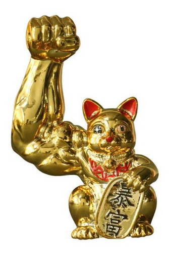 Estatuilla De Gato De La Suerte Maneki Neko Dinero