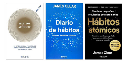 Hábitos Atómicos + Diario De Hábitos + Atómicos Especial