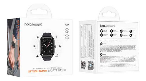 Smartwatch Reloj Inteligente Bluetooth Hoco Y27 Smart Negro