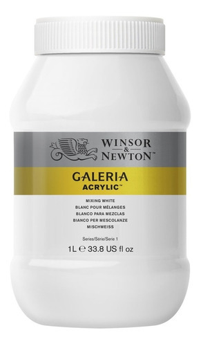 Tinta Acrílica Winsor & Newton Galeria 1litro º Cor Mixing White