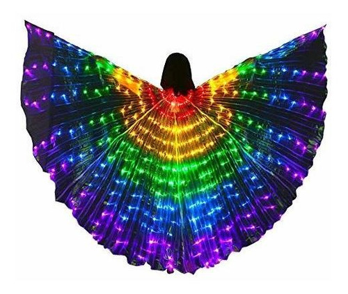 Accesorio Disfrace - Kids Belly Dance Wings Led Butterfly Wi