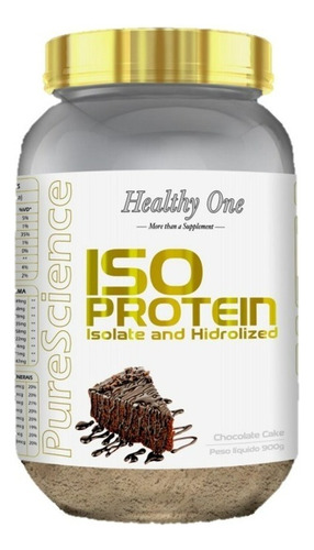 Iso Protein 900g Whey Isolado E Hidrolizado Healthy One