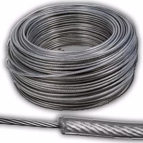 Cable de Acero Forrado de Pvc 3 a 4mm