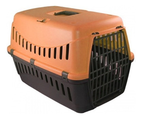 Transportadora Canil Perro Gato Italiana Gipsy L Plastica