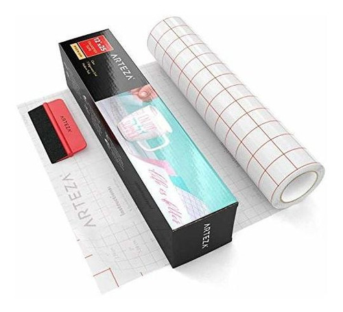 Cinta Adhesiva Ultra Transparente De Papel  Rejilla Arteza