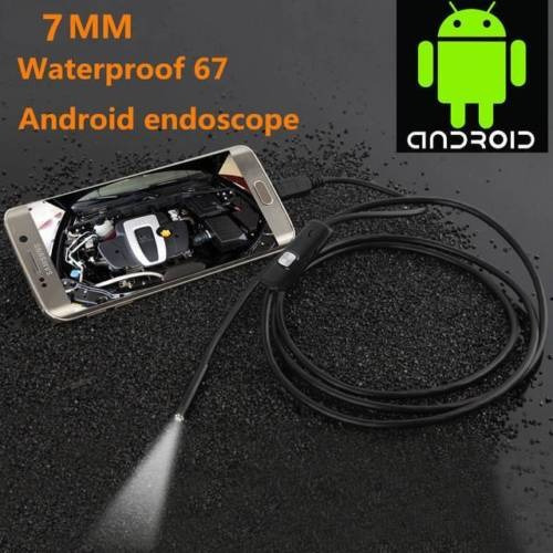 7mm Usb Inspección Endoscopio Boroscopio Cámara Para Android