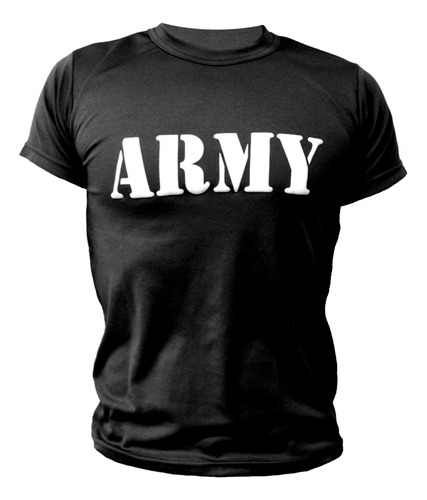 Camiseta  Licra Army Manga Corta