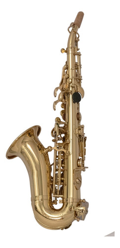 Saxofón Laqueado Soprano Curvo Maxima Kfcss-100g