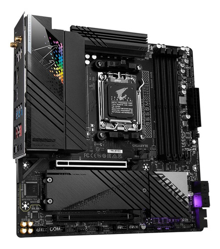 Placa Mãe Gigabyte B650m Aorus Pro Ax, Ddr5, Microatx, Am5