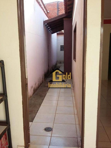 Casa Com 2 Dormitórios À Venda, 80 M² Por R$ 200.000,00 - Recreio Anhangüera - Ribeirão Preto/sp - Ca0165