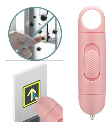 Herramienta Para Abrir Puertas Sin Tocar, Abridor De Rosado