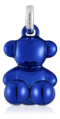 Colgante Oso Mediano De Acero En Color Azul Marino Bold Bear