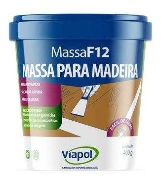 Massa F12 Madeira 400gr