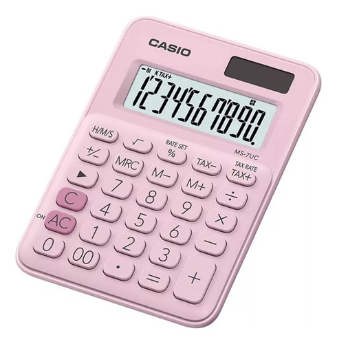 Calculadora Casio Ms-7uc-pk 10 Digitos