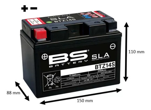 Batería Para Honda Nc 750 S/x (manual)