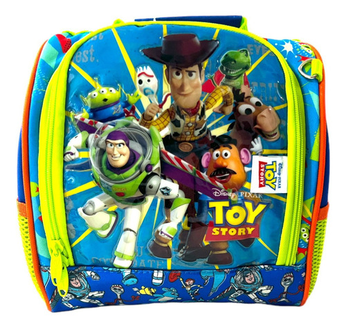 Lunchera Avengers Universo Térmicas Colonia Colegio Infantil Color Azul Toy Story