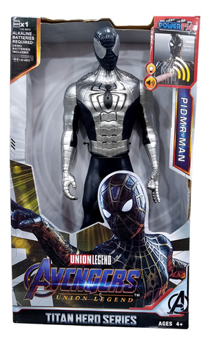 Figura De Accion Del Hombre Araña Venom Marvel