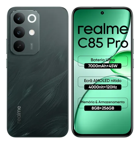 Celular Smartphone Realme C85 Pro 256gb 8gb Ram Dual Sim Bateria 7000mah...