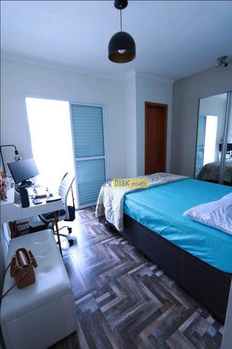 Imagem 4 de 12 de Cobertura Com 2 Dormitórios À Venda, 129 M² Por R$ 410.000,00 - Vila Leopoldina - Santo André/sp - Co0060