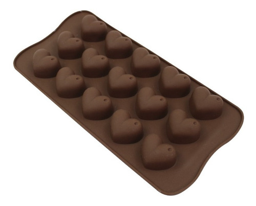 Forma Silicone Para Chocolate Coração