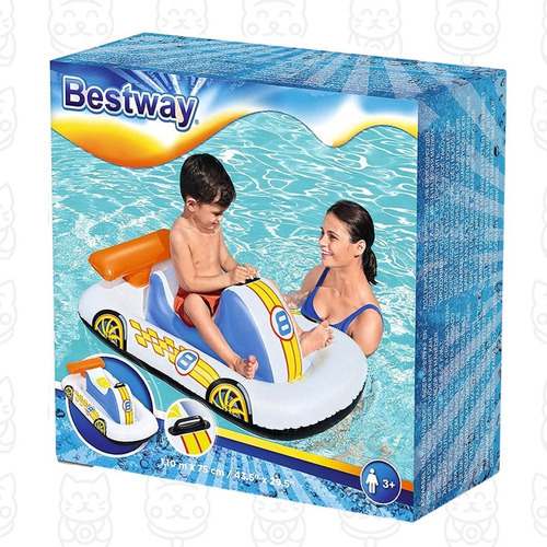 Inflable Bestway Auto De Carreras Sports Car Flotador Niños