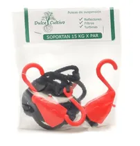Comprar Poleas Par Indoor Regulables Resistentes Hasta 15 Kg Cultivo