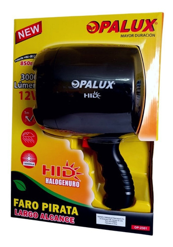 Faro Pirata Linterna Potente Largo Alcance 55w 850m Opalux
