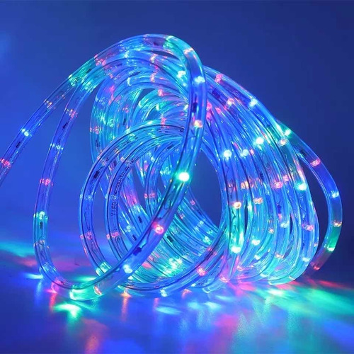 Guirnalda Tipo Manguera 10m - 100led Luces Para Navidad Ip67